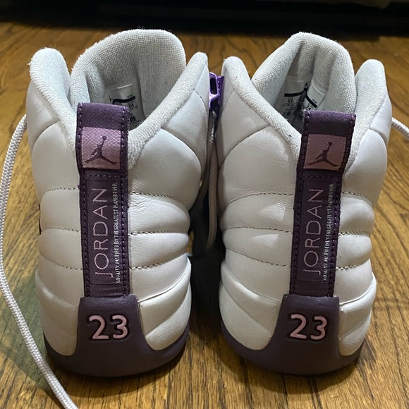 Air Jordan 12 Retro Pro Purple Sneakers - Picture 4 of 14